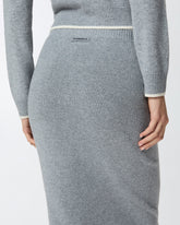 Knit pencil skirt - | Pinko