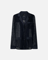 Lace and satin jacket - | Pinko