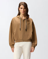 Zipped hoodie - | Pinko