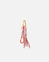 Key ring with scoubidou and PINKO lettering logo - | Pinko