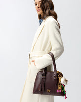 Key ring with padlock and Love Bag charm - | Pinko