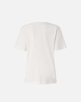 T-shirt with Love Birds jewel detail - White | Pinko