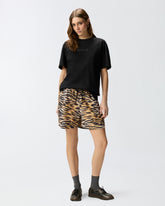 More Strass Less Stress T-shirt - Black | Pinko