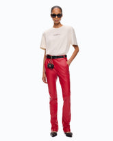 Too Glam To Give A Damn T-shirt with rhinestones - | Pinko
