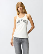 Top with embroidery - | Pinko