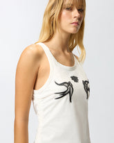 Top with embroidery - | Pinko