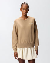 Sweater with Love Birds maxi-logo - | Pinko