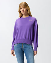 Sweater with Love Birds maxi-logo - | Pinko