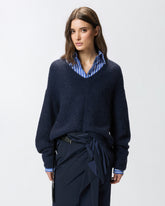 Pullover mit Bateau-Ausschnitt - | Pinko