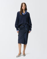 Pullover mit Bateau-Ausschnitt - | Pinko