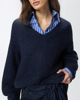Pullover mit Bateau-Ausschnitt - | Pinko