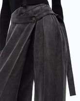 Carrot-fit wrap trousers - | Pinko