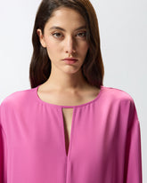 Short technical crepe dress - | Pinko