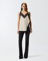 Lace lingerie top - | Pinko