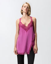 Lace lingerie top - | Pinko