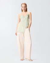 Lace lingerie top - Sage Green | Pinko