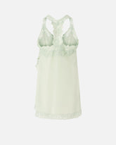 Slip-Top mit Spitze - | Pinko