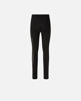 Long trousers with sheer inserts - | Pinko