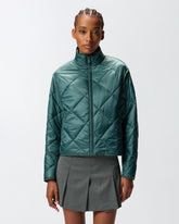 Quilted technical canvas jacket - | Pinko