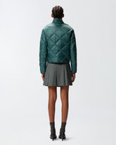 Quilted technical canvas jacket - | Pinko