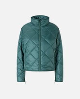 Quilted technical canvas jacket - | Pinko