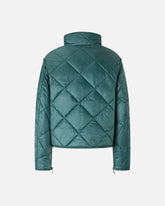 Quilted technical canvas jacket - | Pinko