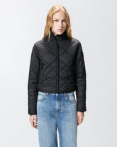 Quilted technical canvas jacket - | Pinko