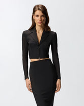 Spencer jacket with zip - | Pinko