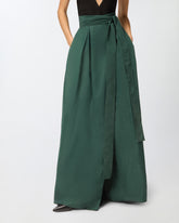Long full skirt with belt - | Pinko