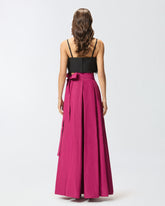 Long full skirt with belt - | Pinko