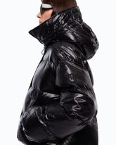 Technical canvas jacket with hood - | Pinko