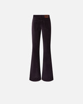 Flared corduroy trousers - | Pinko