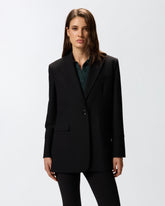Oversized stretch blazer - | Pinko