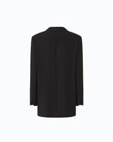 Oversized stretch blazer - Black | Pinko