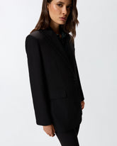 Oversize-Blazer in Stretchqualität - | Pinko