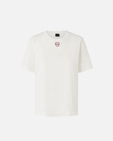 T-Shirt Herzstickerei - | Pinko