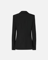 Single-breasted jacket with fitted waist - | Pinko