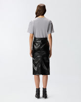 Printed melange T-shirt - | Pinko