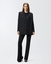 Long slim-fit trousers - | Pinko