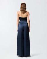 Long wide-leg trousers - | Pinko