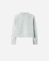 Sweatshirt with bejewelled appliqués - | Pinko