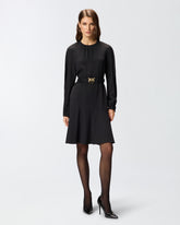 Dress with Love Birds belt - | Pinko