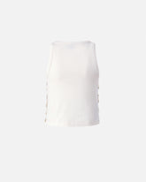 Top with rhinestones and jewel chain - | Pinko