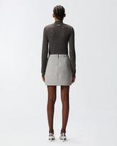 Slim-fit high-neck sweater - | Pinko