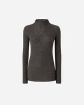 Slim-fit high-neck sweater - | Pinko
