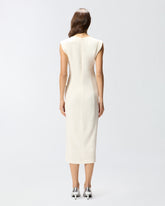 Enges Kleid mit Schmuckstickerei - | Pinko