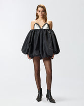 Balloon-effect mini dress - | Pinko