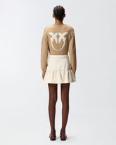 Mini skirt with flounce - | Pinko