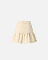 Mini skirt with flounce - | Pinko