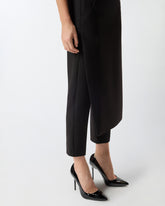 One-piece jumpsuit with skirt effect front - | Pinko